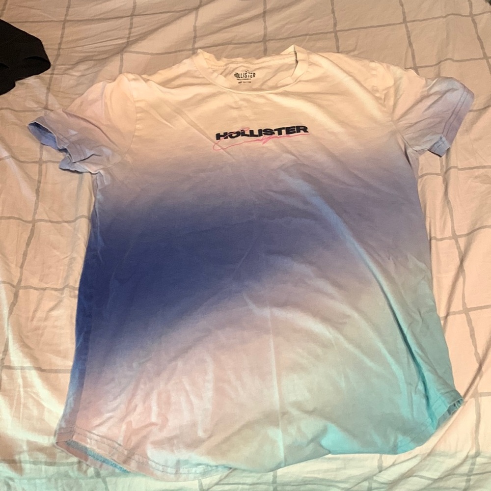 hollister california detailed wave shirt